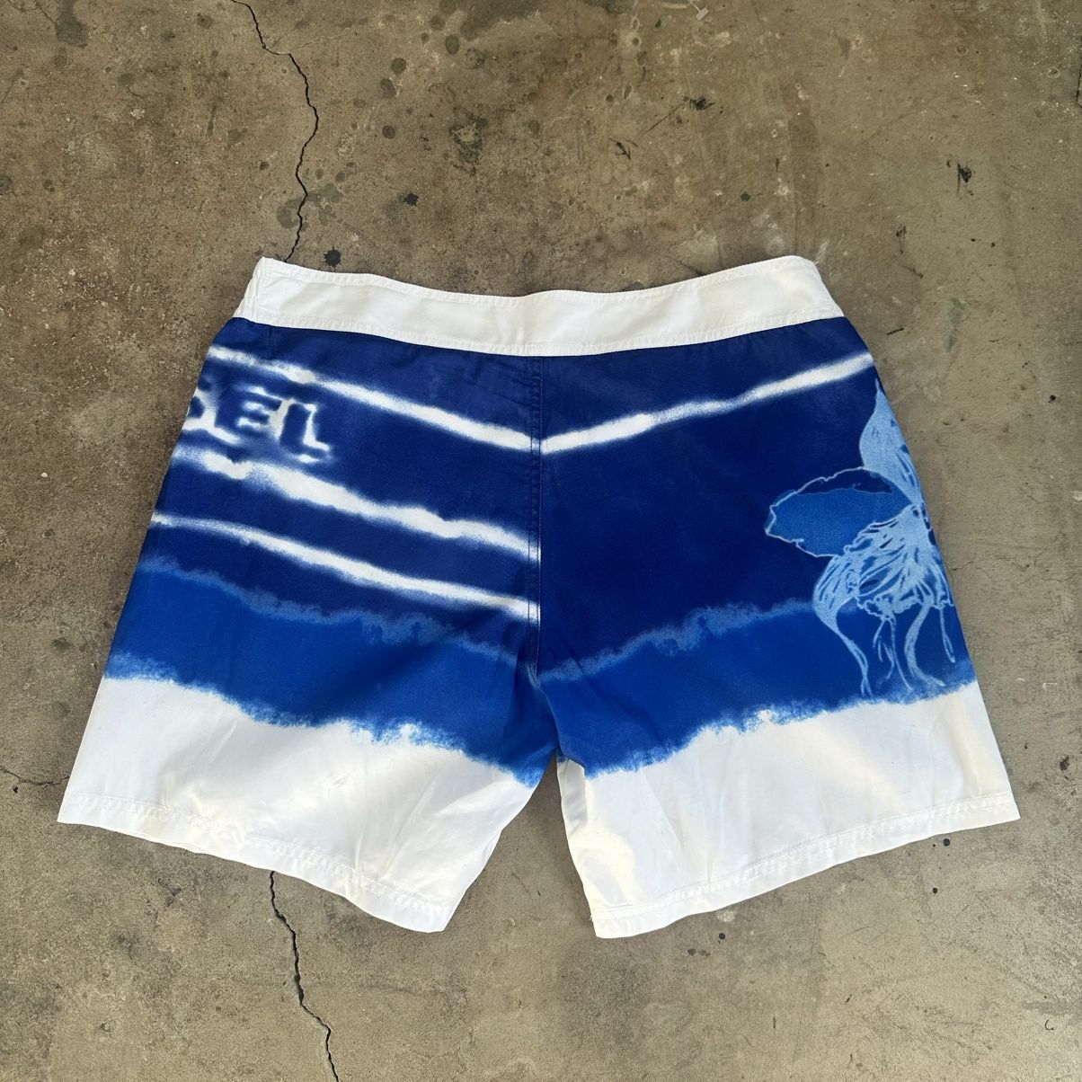 Diesel Vintage Y2K Diesel swimming beach shorts Size US 36 / EU 52 - 4 Thumbnail