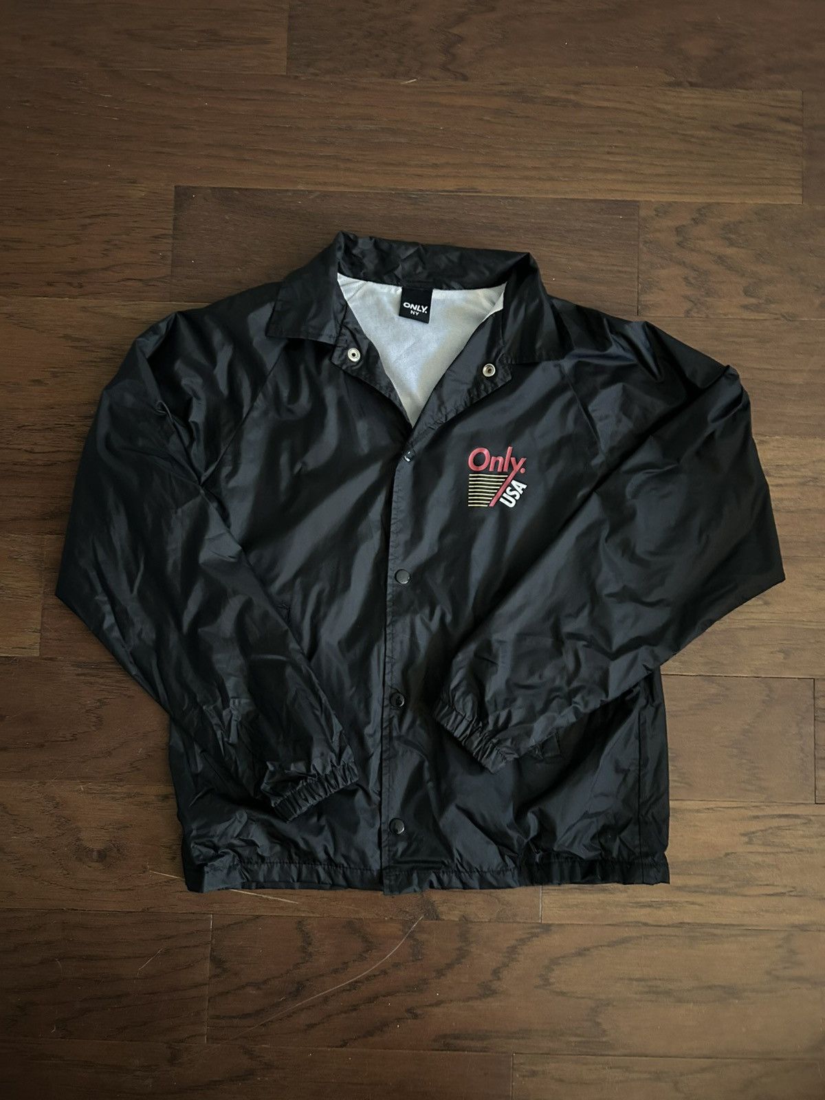 Only NY Only NY Black Coach Jacket Size US S / EU 44-46 / 1 - 1 Thumbnail