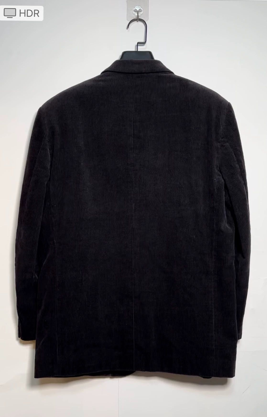 Comme des Garcons CDG Corduroy Oversized Suit Jacket Navy 49/116 Size US M / EU 48-50 / 2 - 2 Thumbnail
