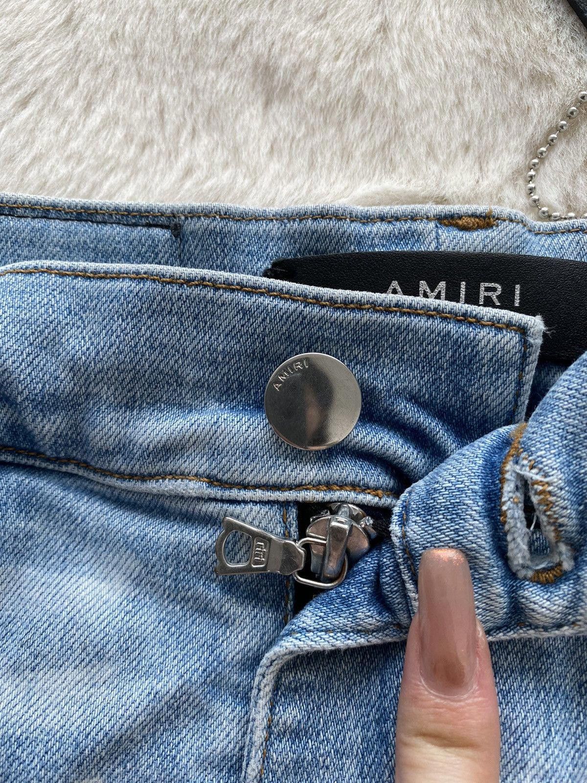 Amiri Amiri Indigo Painter Destroyed Denim Jeans Size US 30 / EU 46 - 5 Thumbnail