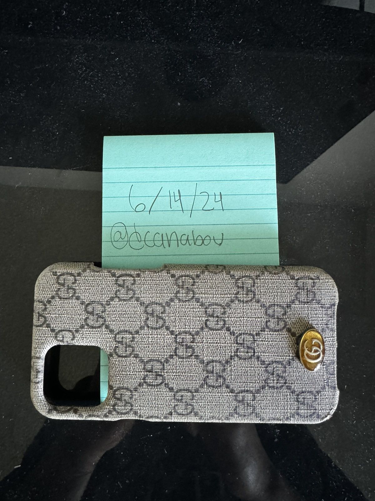 Apple × Gucci Gucci Phone Case Size ONE SIZE - 10 Thumbnail