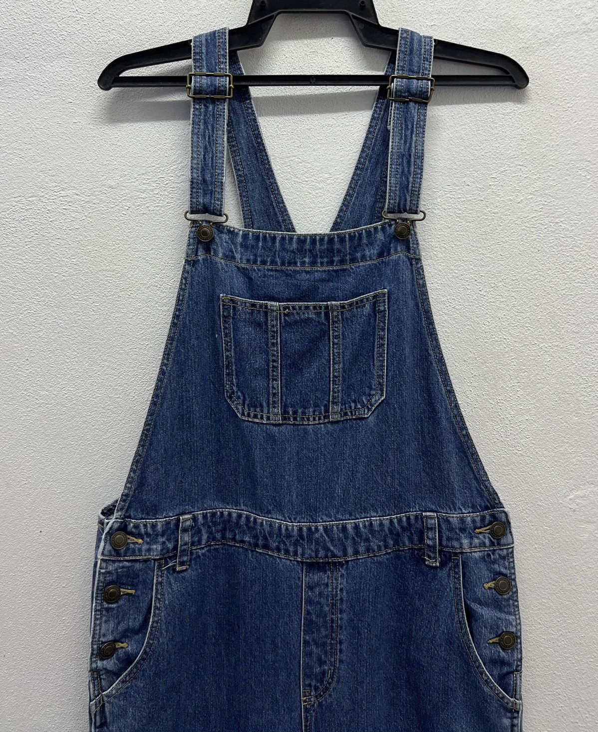 Japanese Brand × Vintage Vintage Indigo Junction Denim Overalls – Made in Japan Size US 36 / EU 52 - 3 Thumbnail