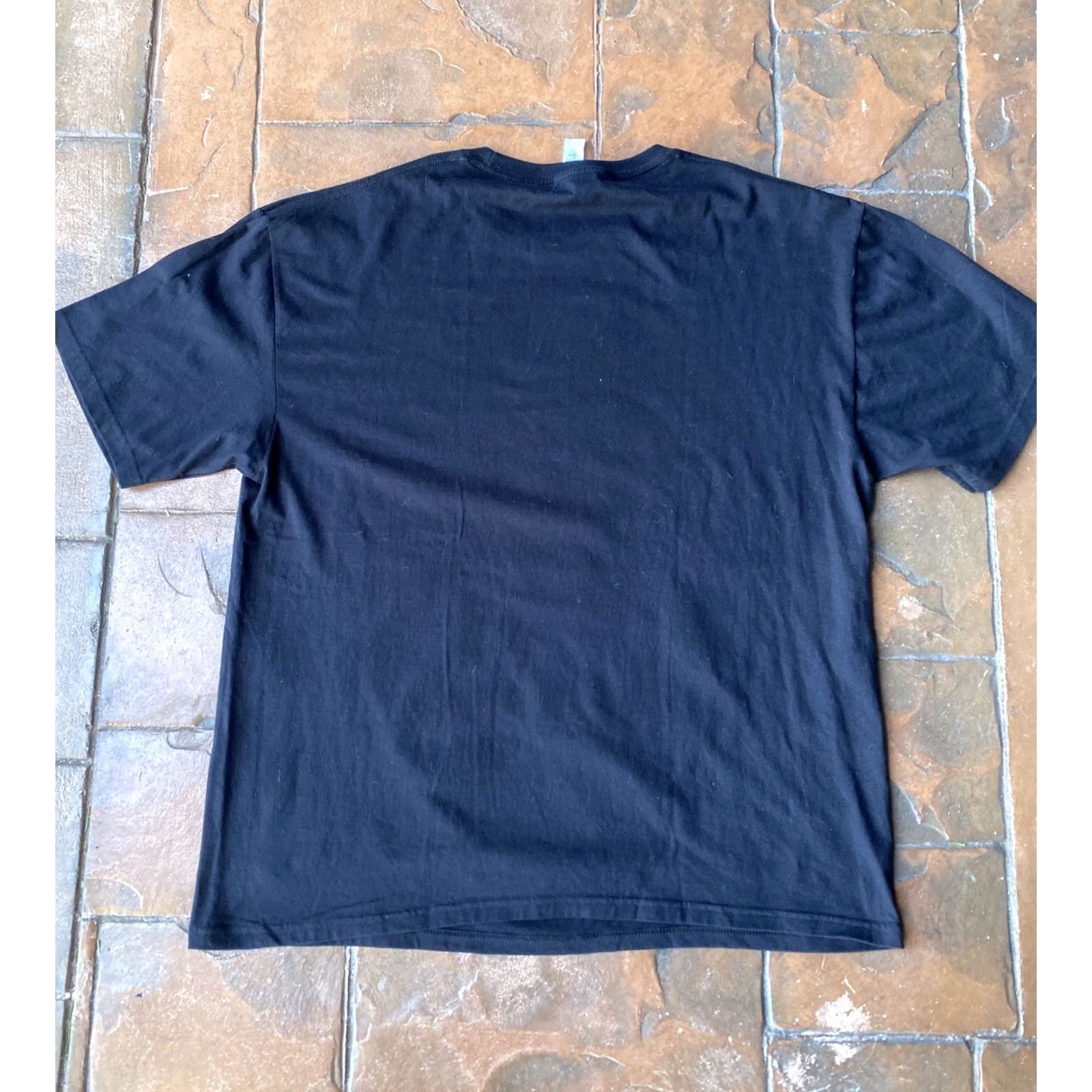 Vintage Lucha Libre Mask Mexico Wrestling Graphic T-Shirt XL Black Mens Regular Cotton Blend Feel Ink Size US XL / EU 56 / 4 - 3 Thumbnail