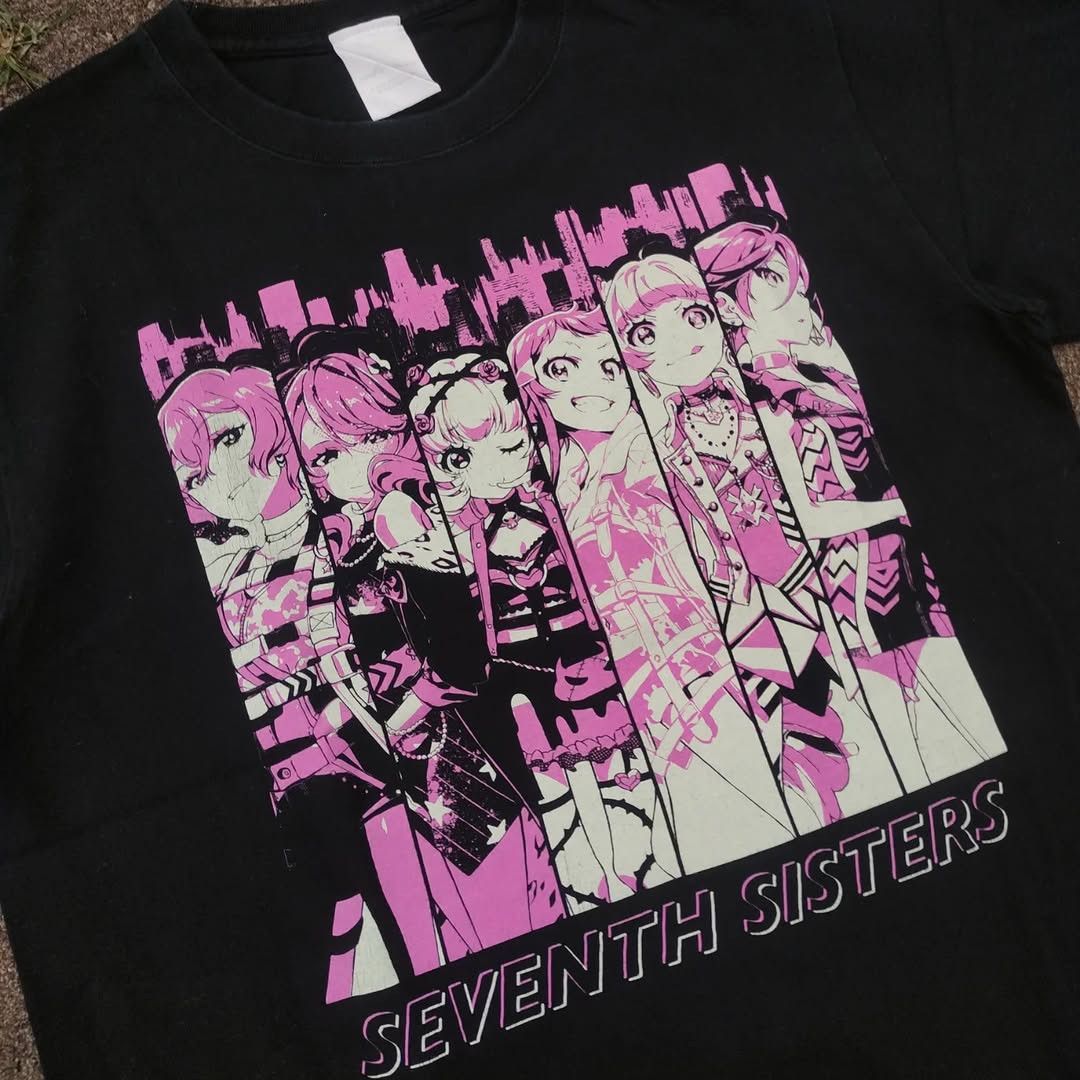 Anime Tokyo 7th Sisters Seventh Sisters Tee Size US L / EU 52-54 / 3 - 2 Thumbnail