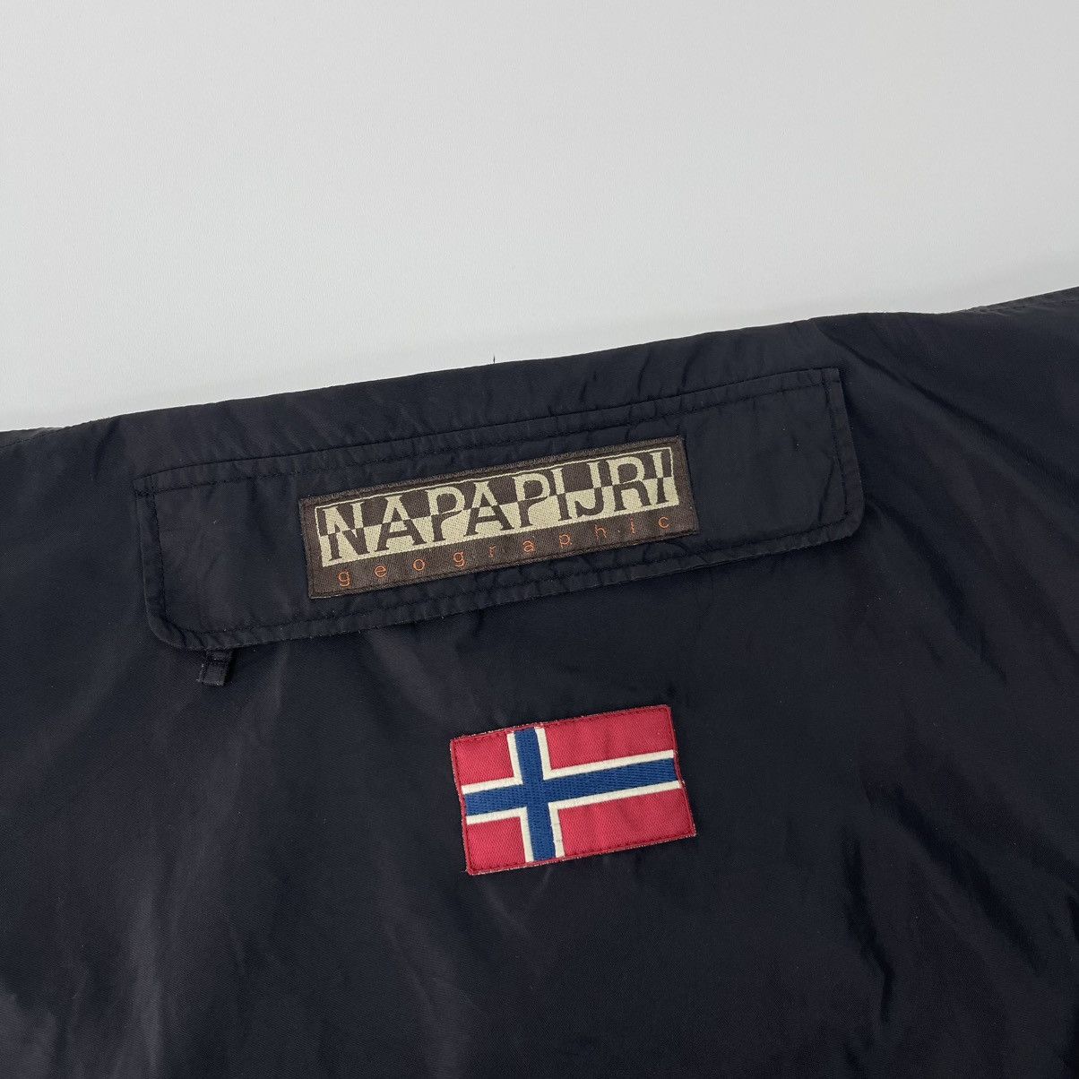 Napapijri Napapijri Rainforest Nylon Anorak Jacket Vintage Black Size US M / EU 48-50 / 2 - 6 Thumbnail