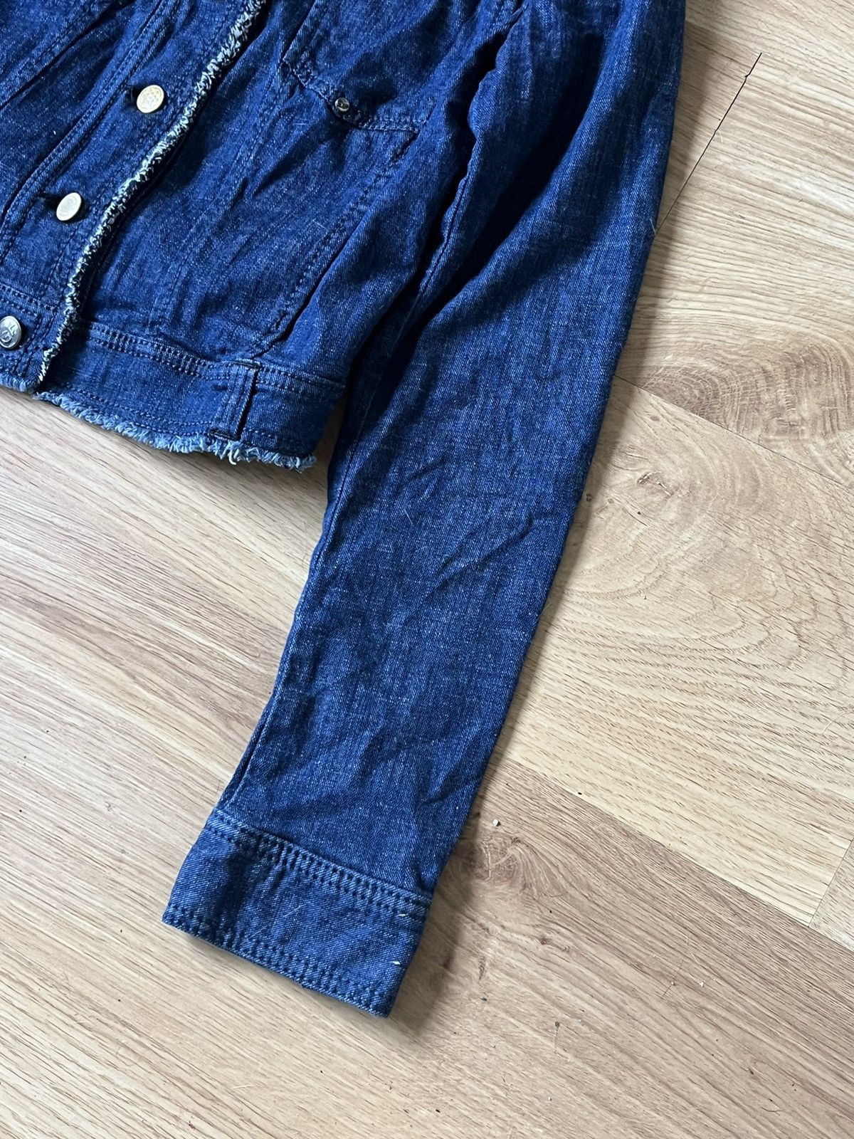 Ferre × Gianfranco Ferre Vtg FERRE JEANS Denim Jacket Western Wear Made in Italy Size US S / EU 44-46 / 1 - 4 Thumbnail