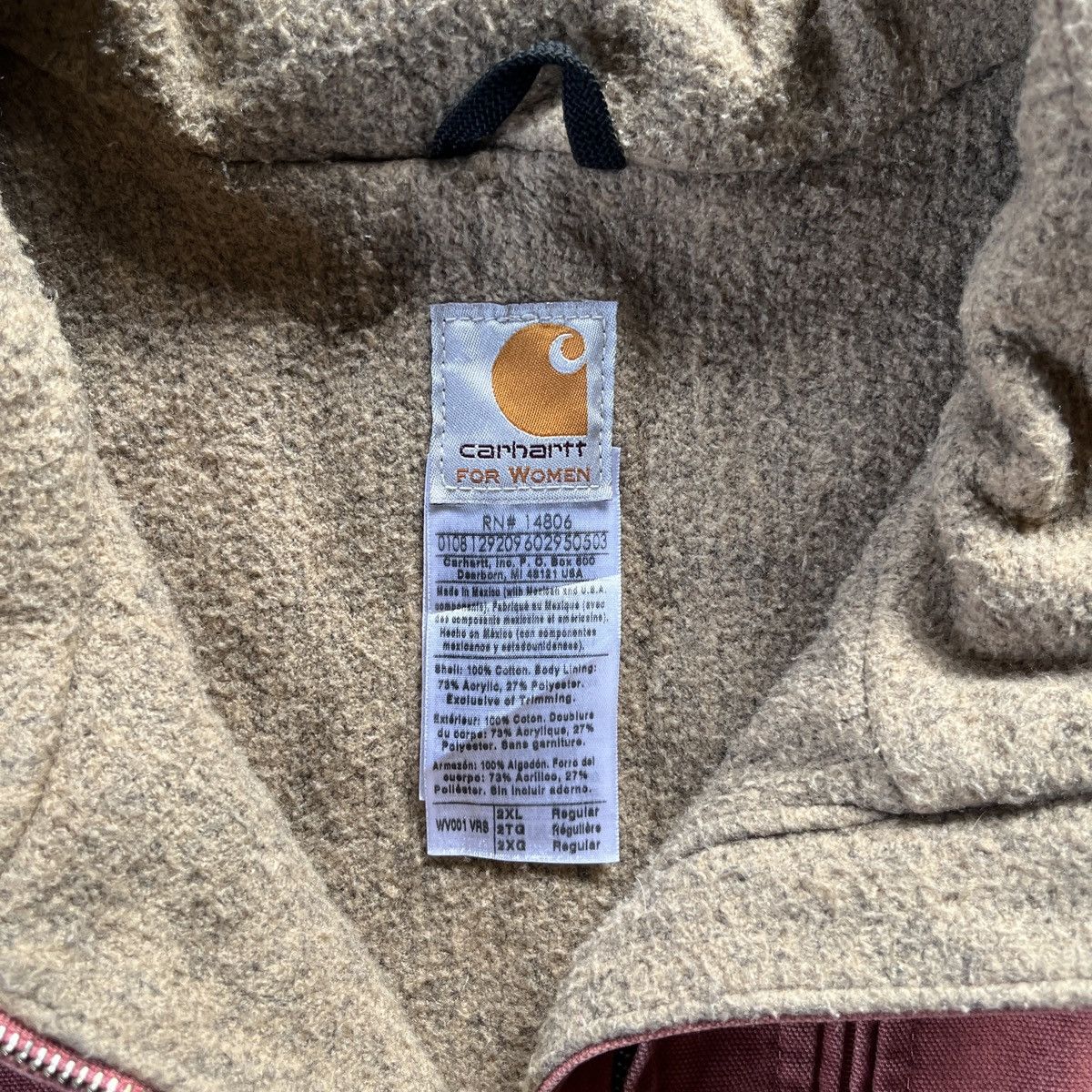 Carhartt × Vintage Vintage Salmon Carhartt Vest Size US XXL / EU 58 / 5 - 6 Thumbnail