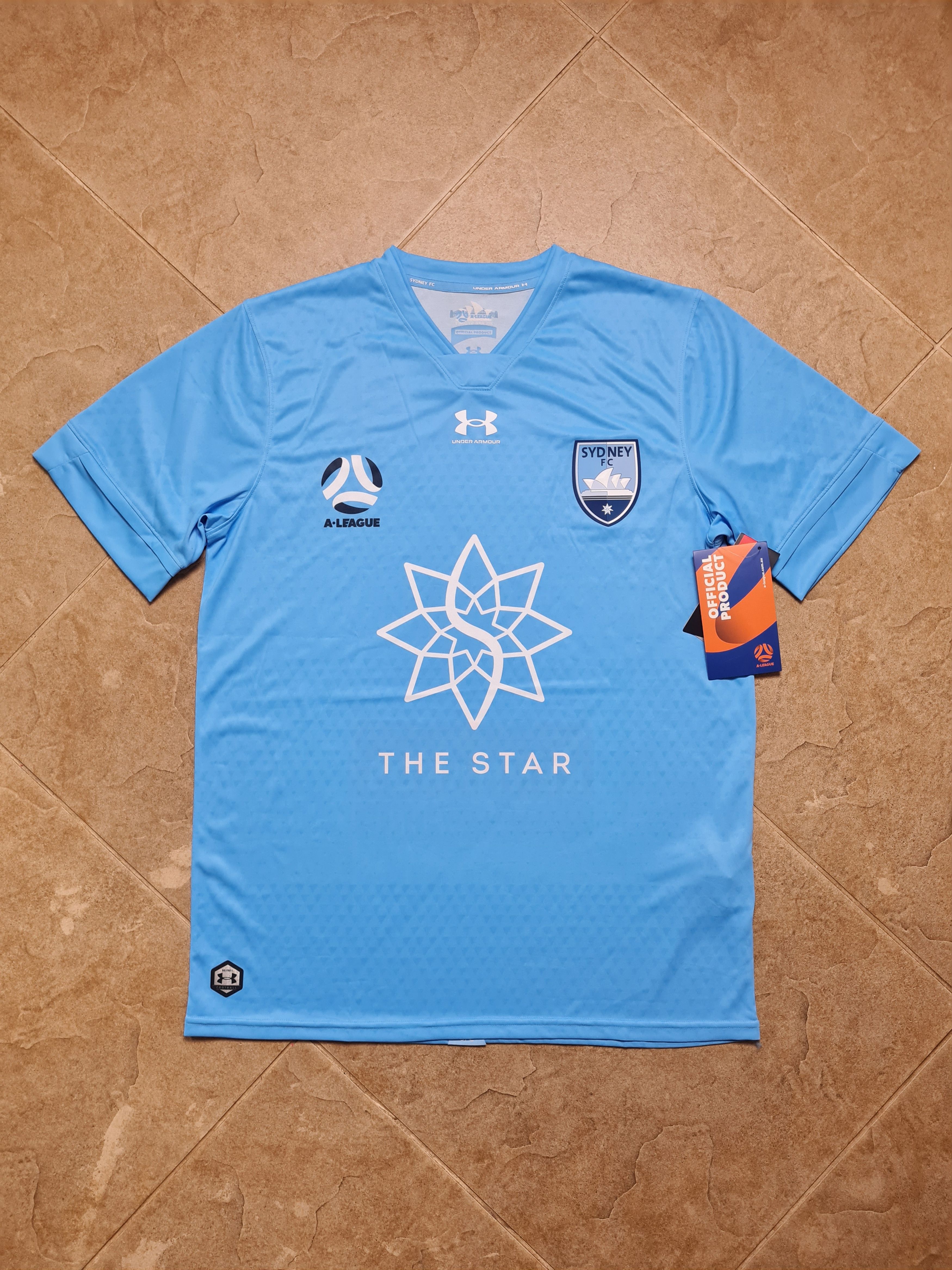 Under Armour Sydney FC 2021-22 Home Football Shirt Under Armour Size US L / EU 52-54 / 3 - 6 Thumbnail