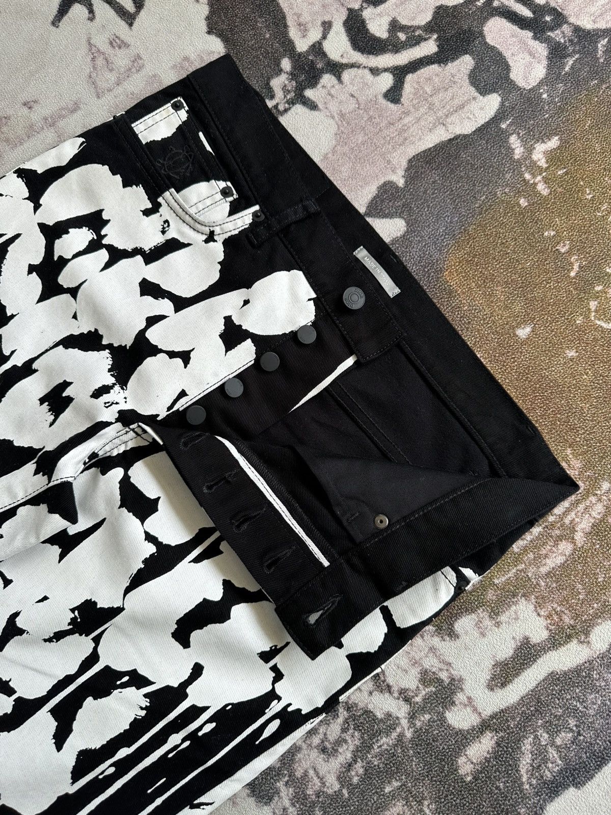 Dior × Kim Jones FW19 Dior Homme by Kim Jones x Raymond Pettibon Size US 32 / EU 48 - 4 Thumbnail