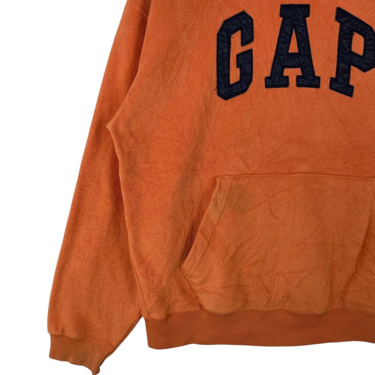 Gap Vintage GAP Fleece Hoodie Pullovee Sweatshirt Size US L / EU 52-54 / 3 - 3 Thumbnail