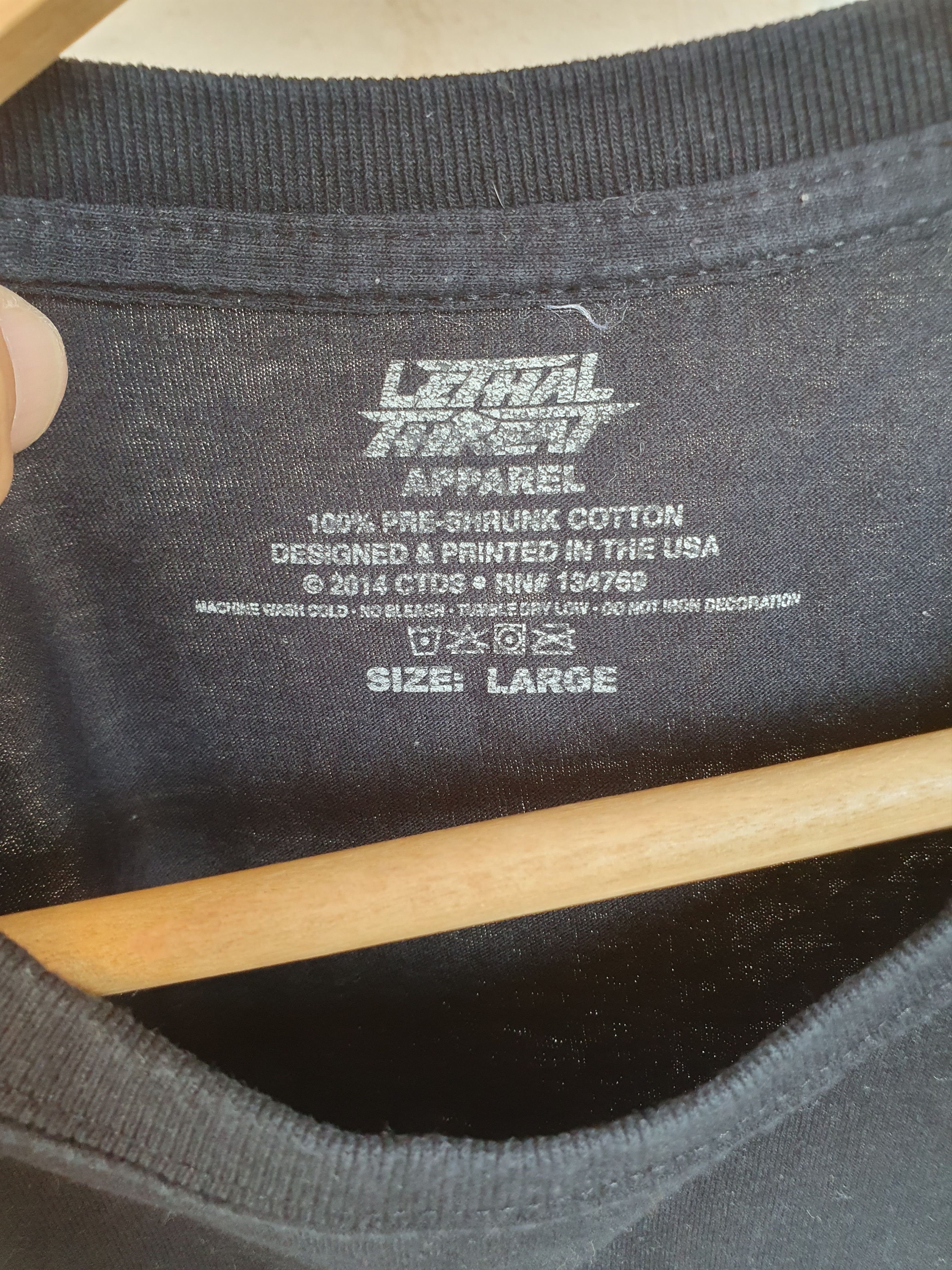 Other Lethal Threat Apparel 2014 Made in USA t-shirt sz L Size US L / EU 52-54 / 3 - 4 Thumbnail