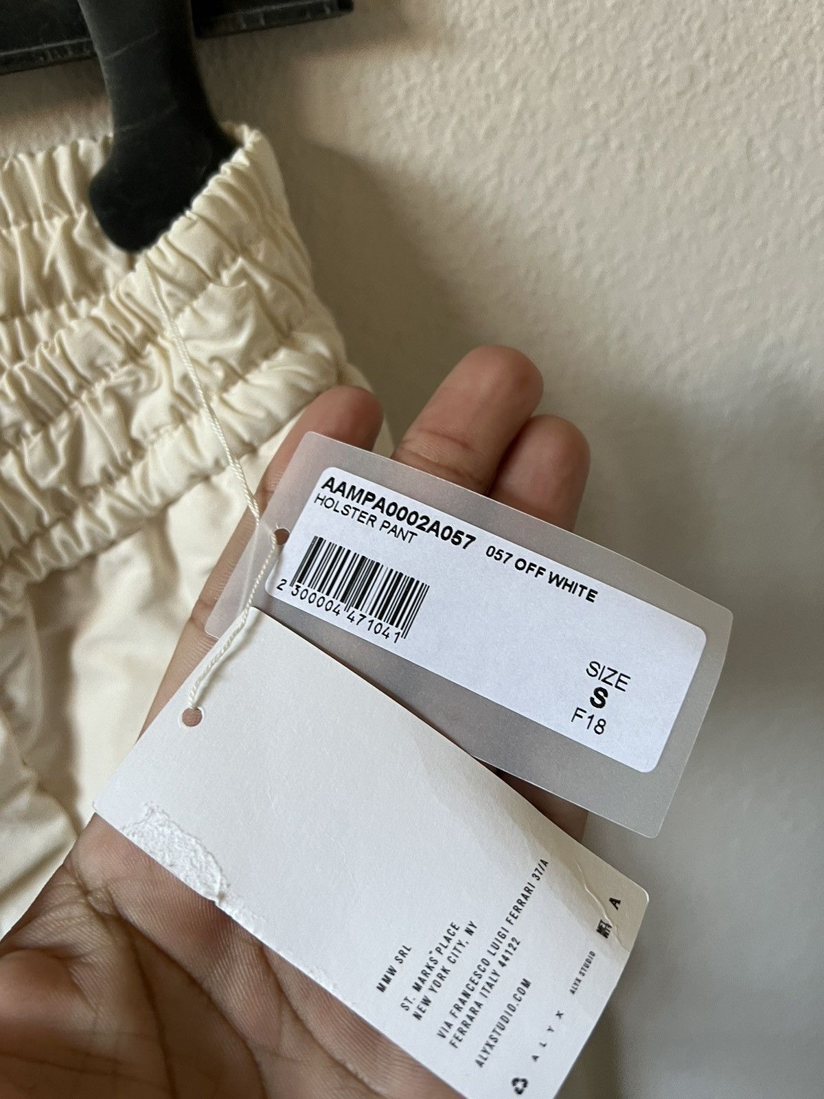 1017 ALYX 9SM Alyx White Holster Pant FW18 GRAIL Size US 30 / EU 46 - 11 Thumbnail