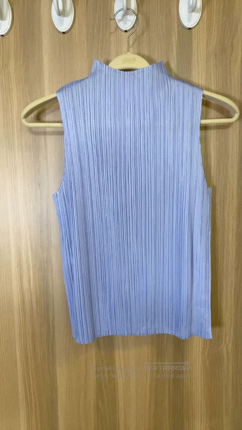 Issey Miyake Issey Miyake Blue Vest Size L / US 10 / IT 46 - 1 Thumbnail