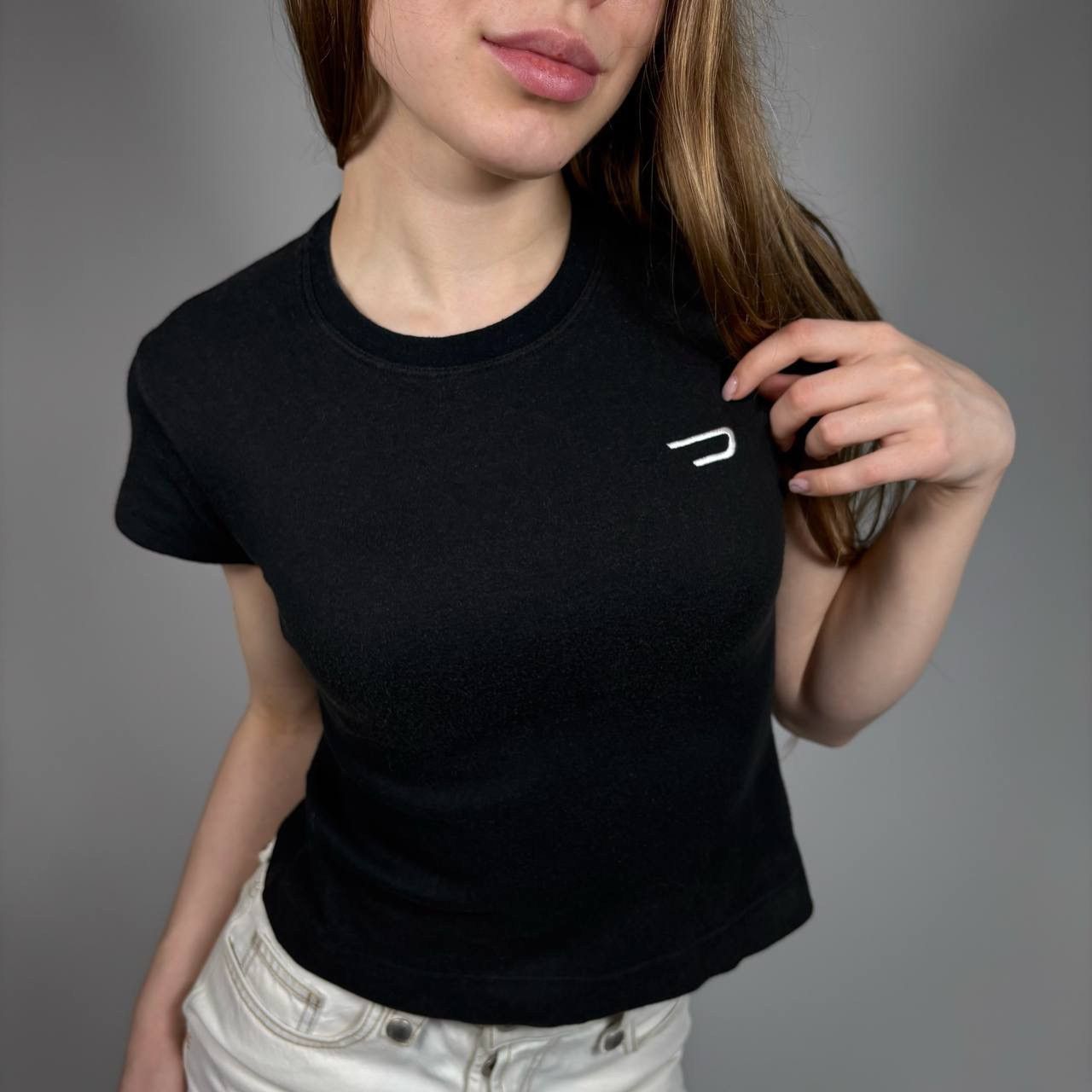 Diesel Vintage Y2K Diesel Japanese Style Big Logo Retro T-shirt Size L / US 10 / IT 46 - 2 Thumbnail