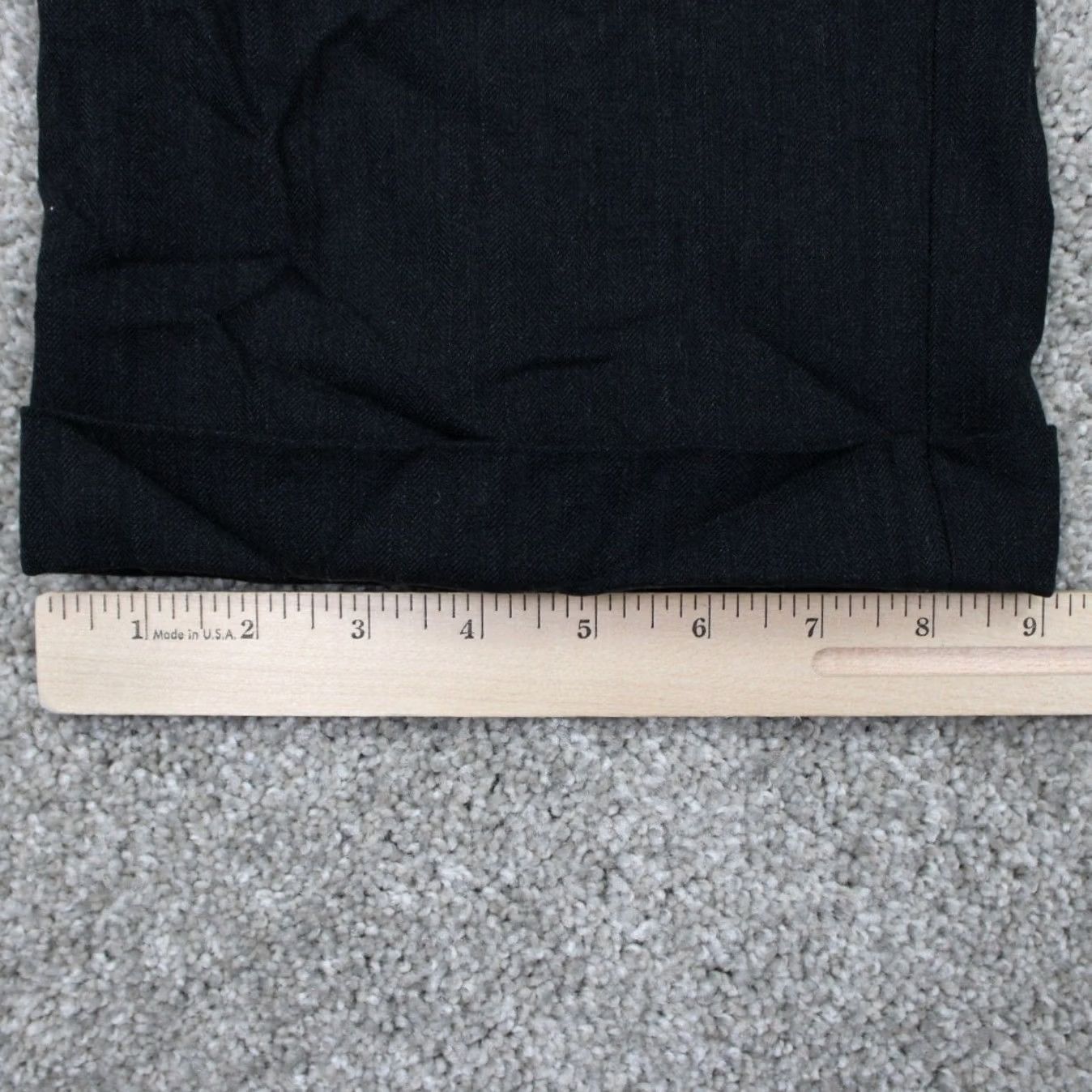 Brooks Brothers Brooks Brothers Dress Pants Mens 40x31 Black Wool Pleated Cuffed Straight Rise 346 Dress Pants Regular Size Type Pants Mens Black Brooks Brothers Size US 40 / EU 56 - 5 Thumbnail