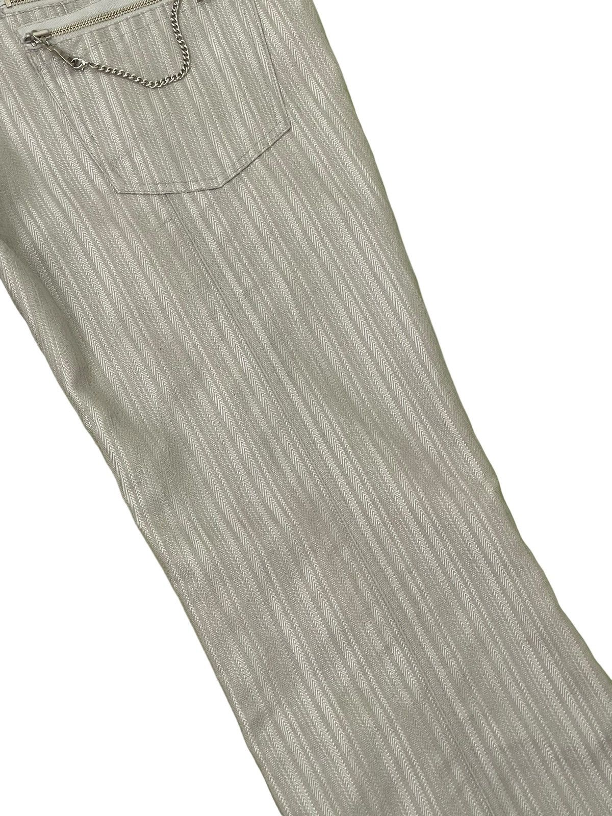 Japanese Brand Flare Jeans Herringbones Takaiq.com Boot Cut 8🟦6 Size US 33 - 7 Thumbnail