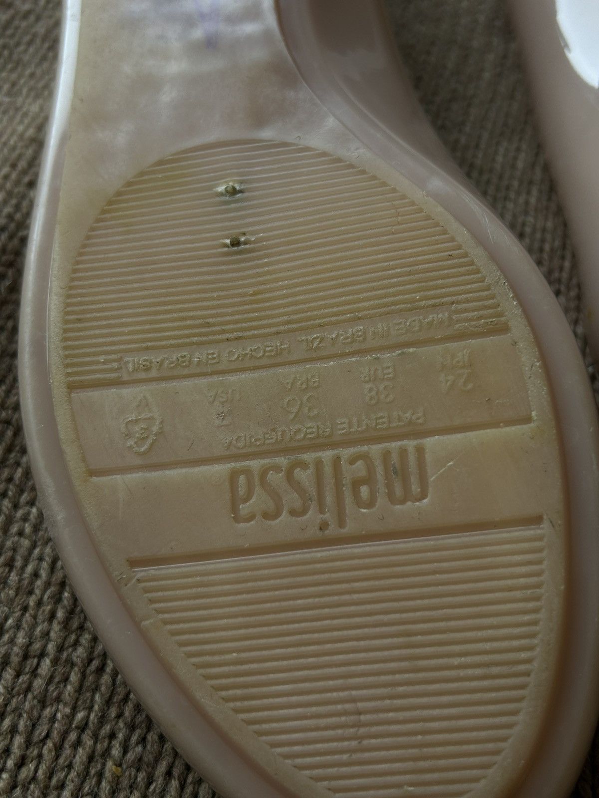 Melissa × Vivienne Westwood Vintage ballet Vivienne westwood melissa orb logo flats Size US 8 / IT 38 - 12 Thumbnail