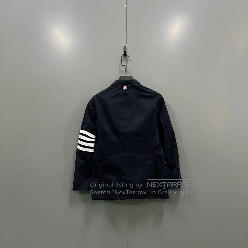 Thom Browne Thom Browne Classic Four-Striped Suit Jacket Size US S / EU 44-46 / 1 - 3 Thumbnail