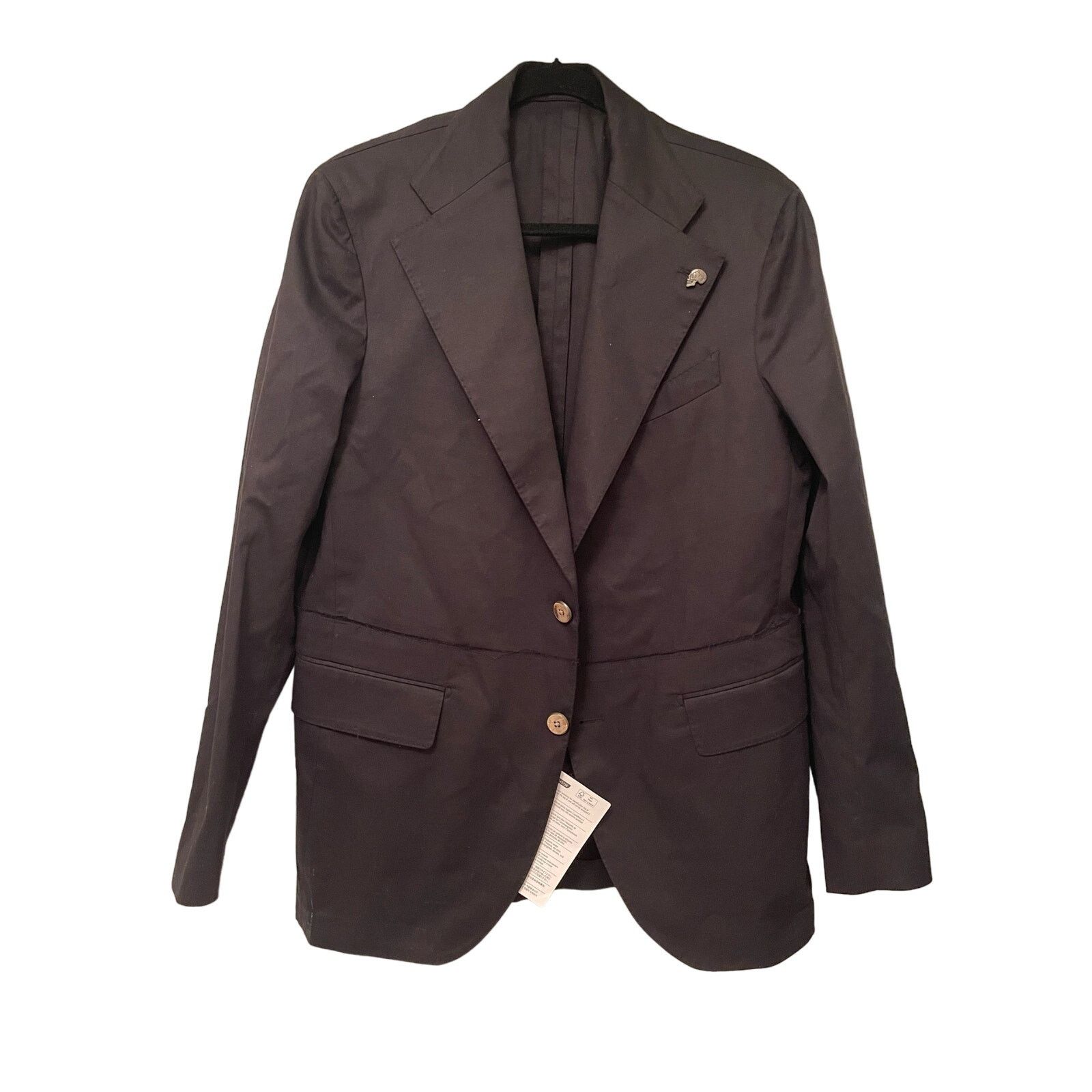 Gabrielle Gabrielle Pasini Men’s Single Breasted Blazer NWT Size: 50 Size 50R - 3 Thumbnail