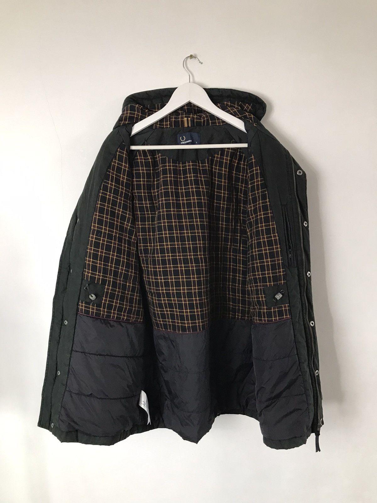 Fred Perry Fred Perry Waterproof,Windbreaker Hooded Parka Jacket Size US L / EU 52-54 / 3 - 3 Thumbnail