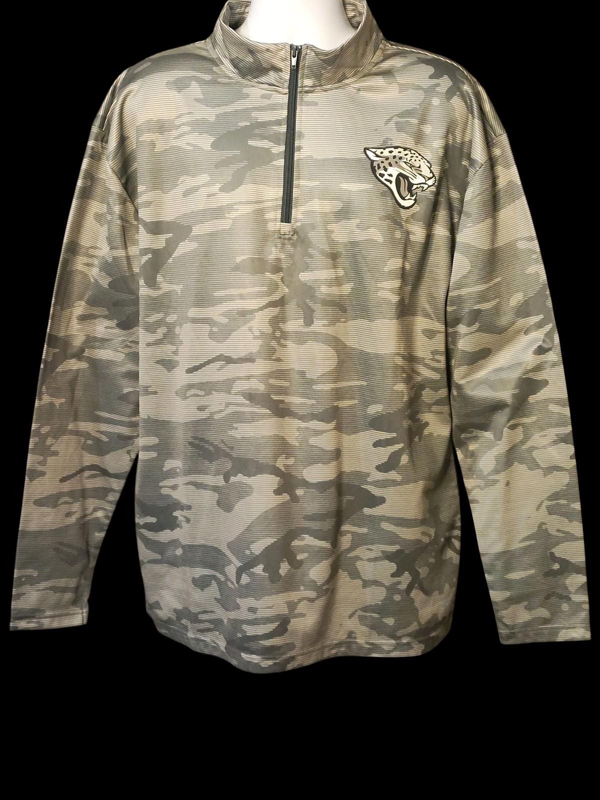 Other NFL Jacksonville Jaguars Camo Quarter-Zip Pullover Size US XXL / EU 58 / 5 - 3 Thumbnail