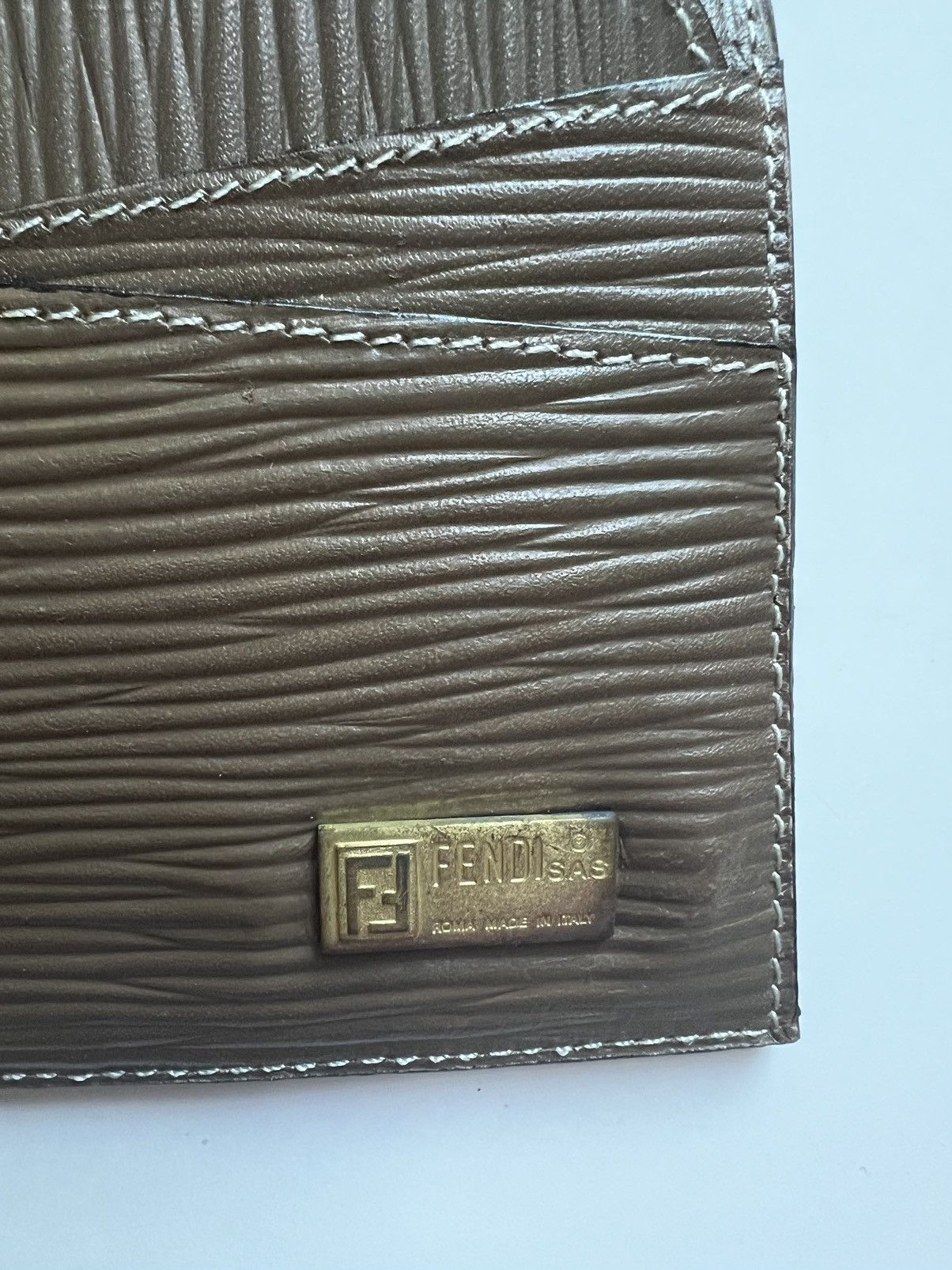 Fendi Fendi vintage canvas and leather wallet Size ONE SIZE - 5 Thumbnail