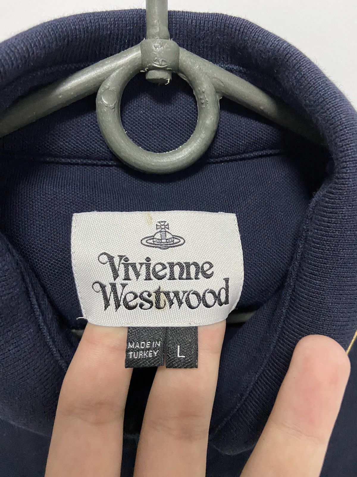 Vintage × Vivienne Westwood Vivienne Westwood Longsleeve Vintage Small Orb Logo Luxury Size US L / EU 52-54 / 3 - 5 Thumbnail