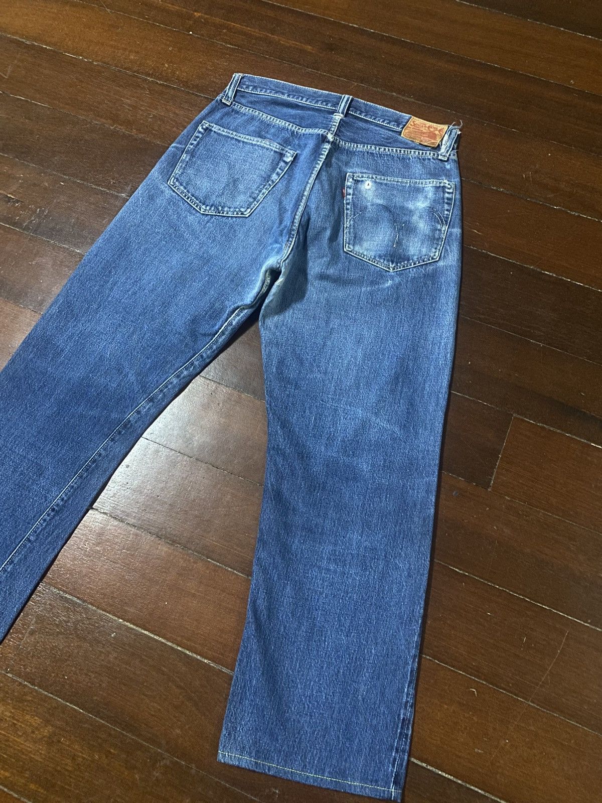 Sugar Cane Vintage Sugar cane 1947 v stich hidden rivet distressed Size US 33 - 10 Thumbnail