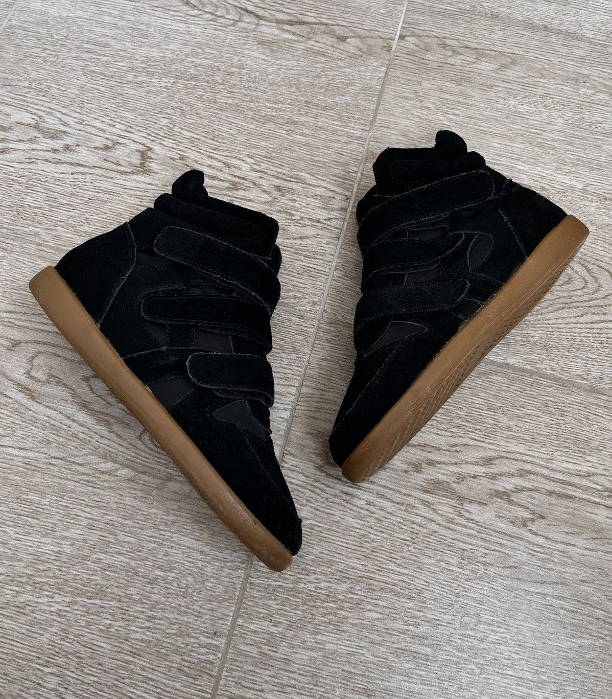 Isabel Marant Isabel Marant Style Black Bekett Wedge Sneakers Size US 7 / IT 37 - 5 Thumbnail
