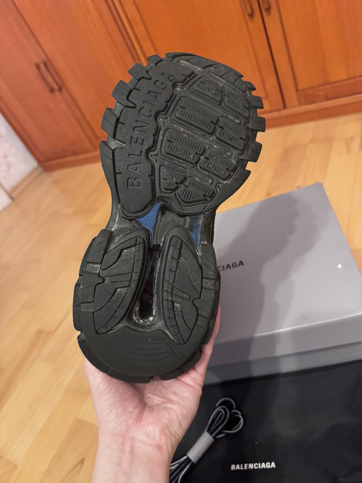 Balenciaga Balenciaga Track Triple Black Size US 8 / EU 41 - 9 Thumbnail