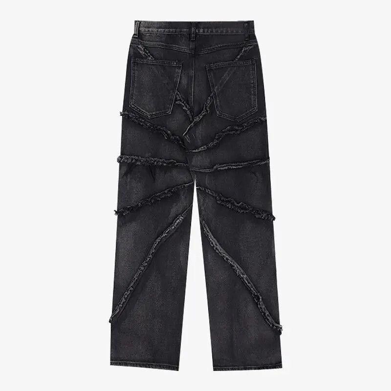 Jean Opium Stacked Embroidered Denim Jeans Size US 30 / EU 46 - 7 Thumbnail