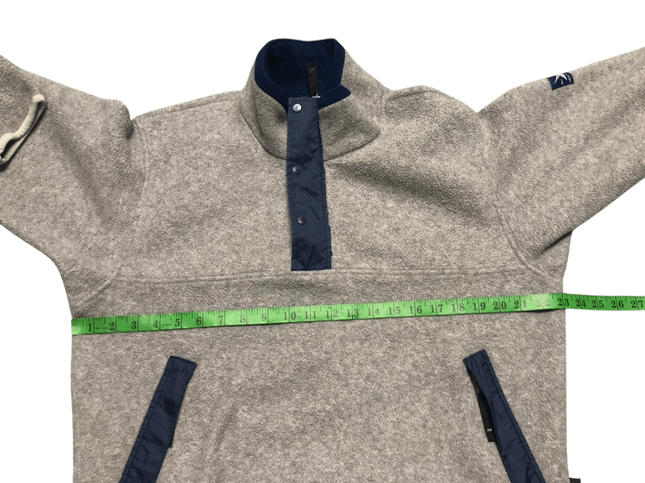Helly Hansen × Polartec × Vintage 90s Helly Hansen Polartec Half Zipper Button Fleece Jacket Size US M / EU 48-50 / 2 - 13 Thumbnail