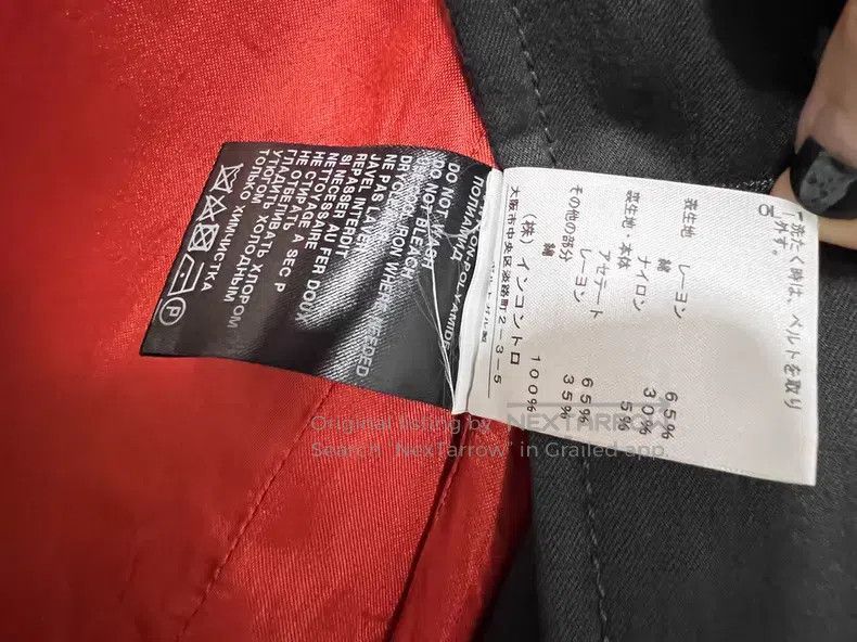 Ann Demeulemeester Ann Demeulemeester Double-Breasted Classic Trench Coat for Size XS / US 0-2 / IT 36-38 - 5 Thumbnail