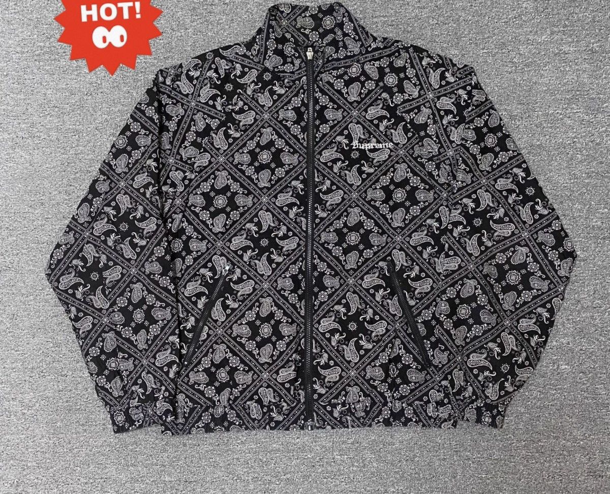 Supreme Supreme ss18 bandana paisley track Jacket Size US M / EU 48-50 / 2 - 1 Thumbnail