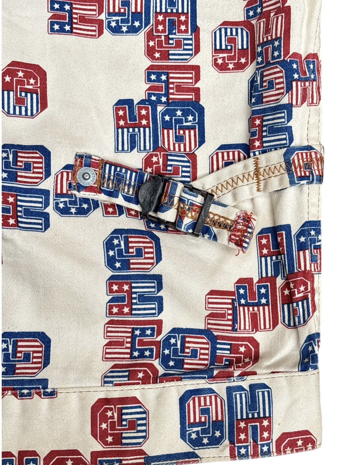 Designer × Hysteric Glamour × Japanese Brand Hysteric Glamour KINKY American Flag Pleated Front Western Size US M / EU 48-50 / 2 - 10 Thumbnail