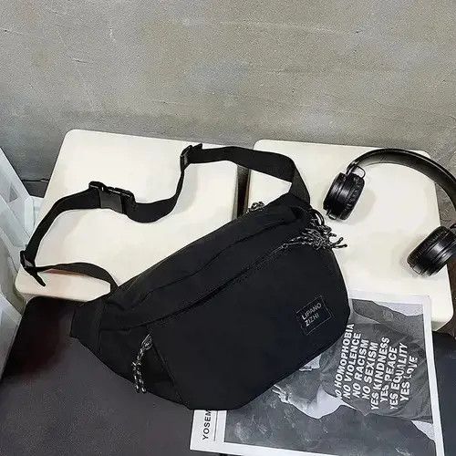 Other Black Hip Hop Belt Bag Size ONE SIZE - 4 Thumbnail