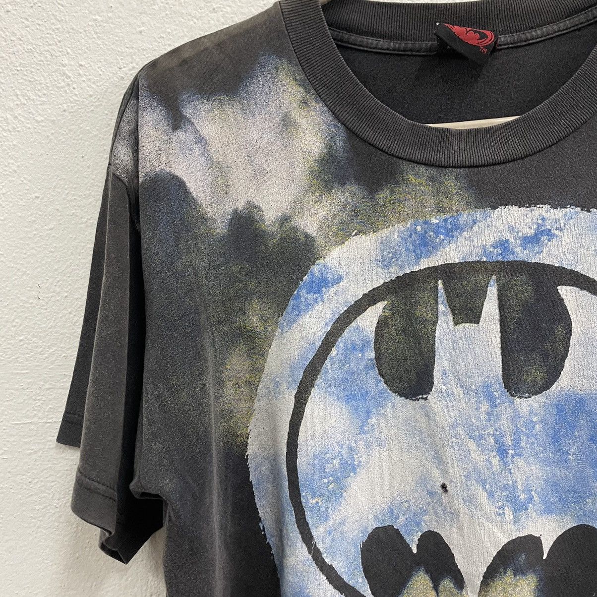 DC Comics × Vintage 🔥Vintage 1997 Batman Gotham City Ice Age Overprint Promo Tee Size US L / EU 52-54 / 3 - 6 Thumbnail