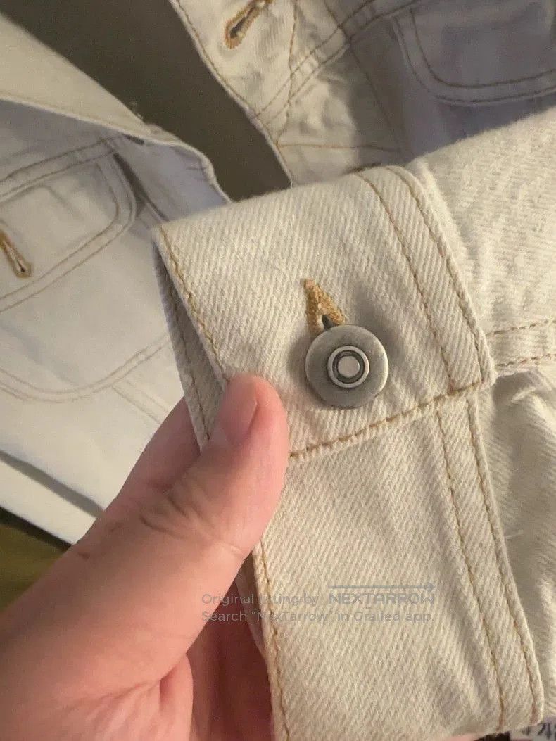 Maison Margiela Margiela Denim Jacket in Off. Size US L / EU 52-54 / 3 - 6 Thumbnail