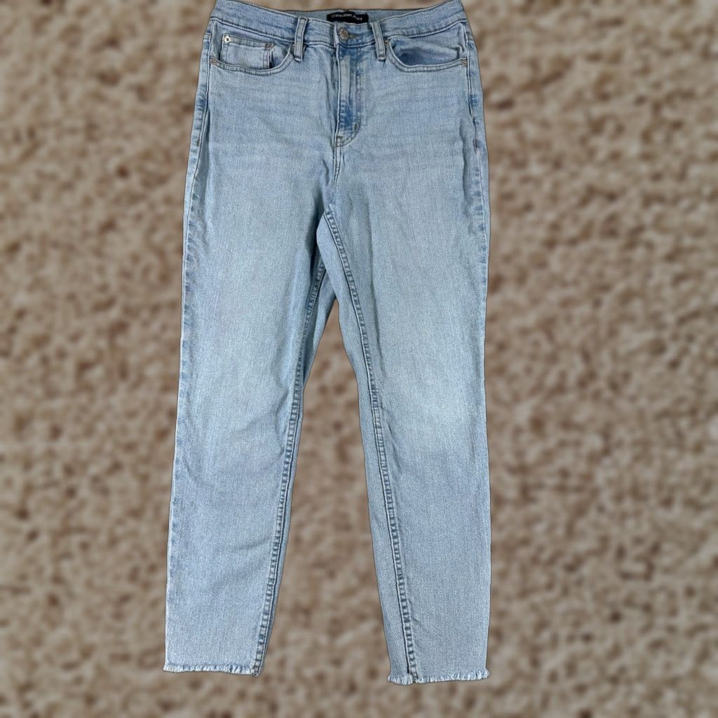 Calvin Klein Calvin Klein Jeans Women 30 Blue Denim Skinny High Rise Light Wash Size 30" / US 8 / IT 44 - 1 Thumbnail