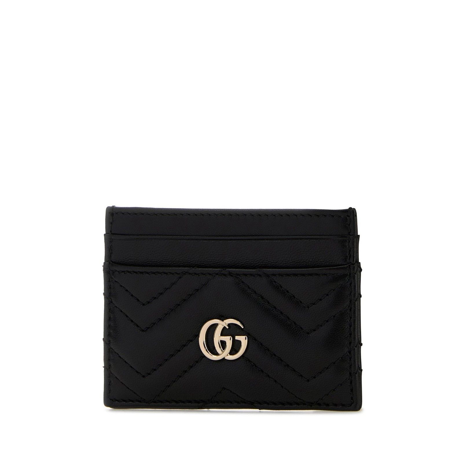Gucci GUCCI Black Leather Card Holder New & Authentic Size ONE SIZE - 2 Thumbnail