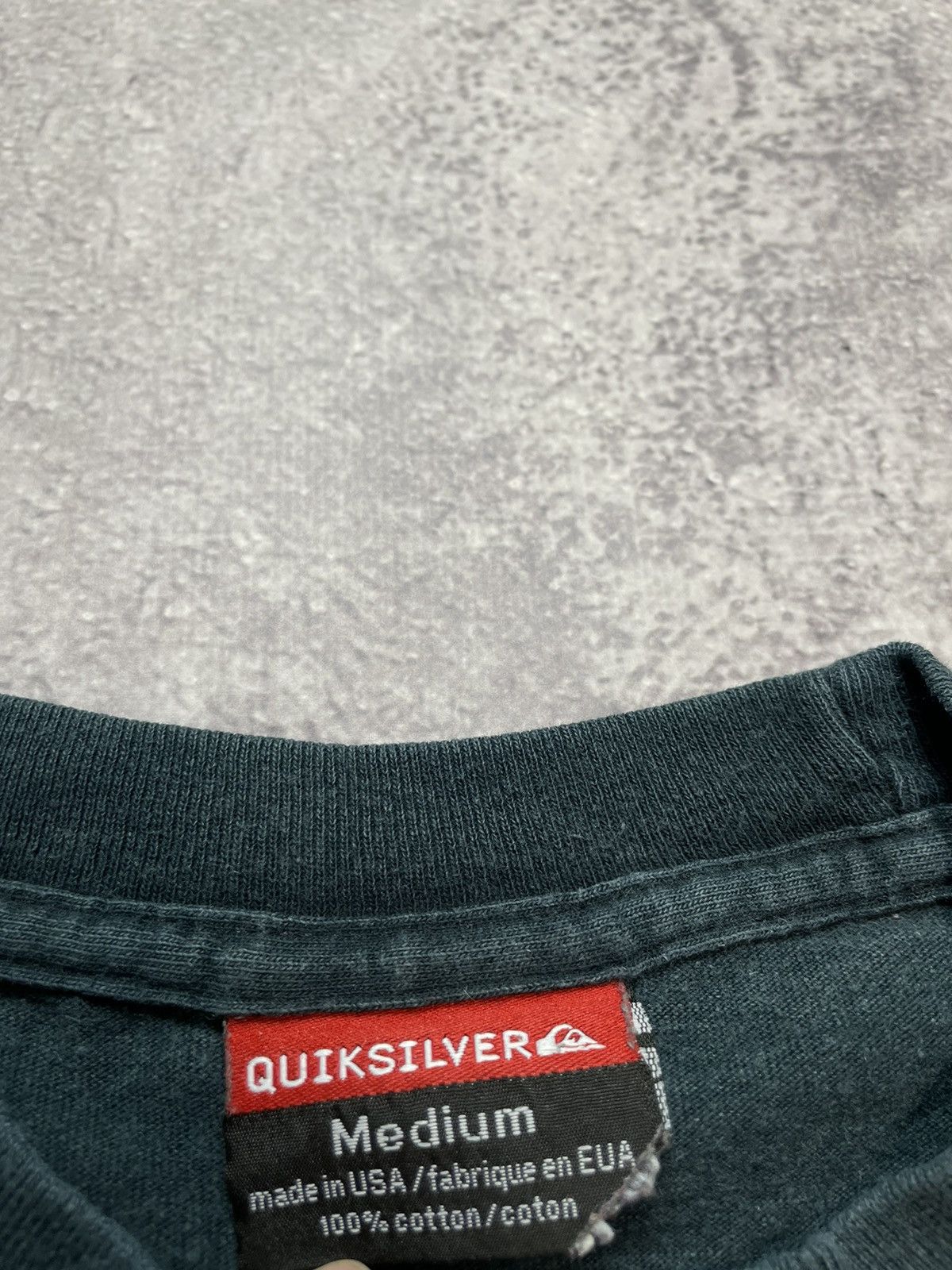 Quiksilver Vtg 90s Quiksilver Faded Surf Skate Single Stitch Tee M Size US M / EU 48-50 / 2 - 7 Thumbnail