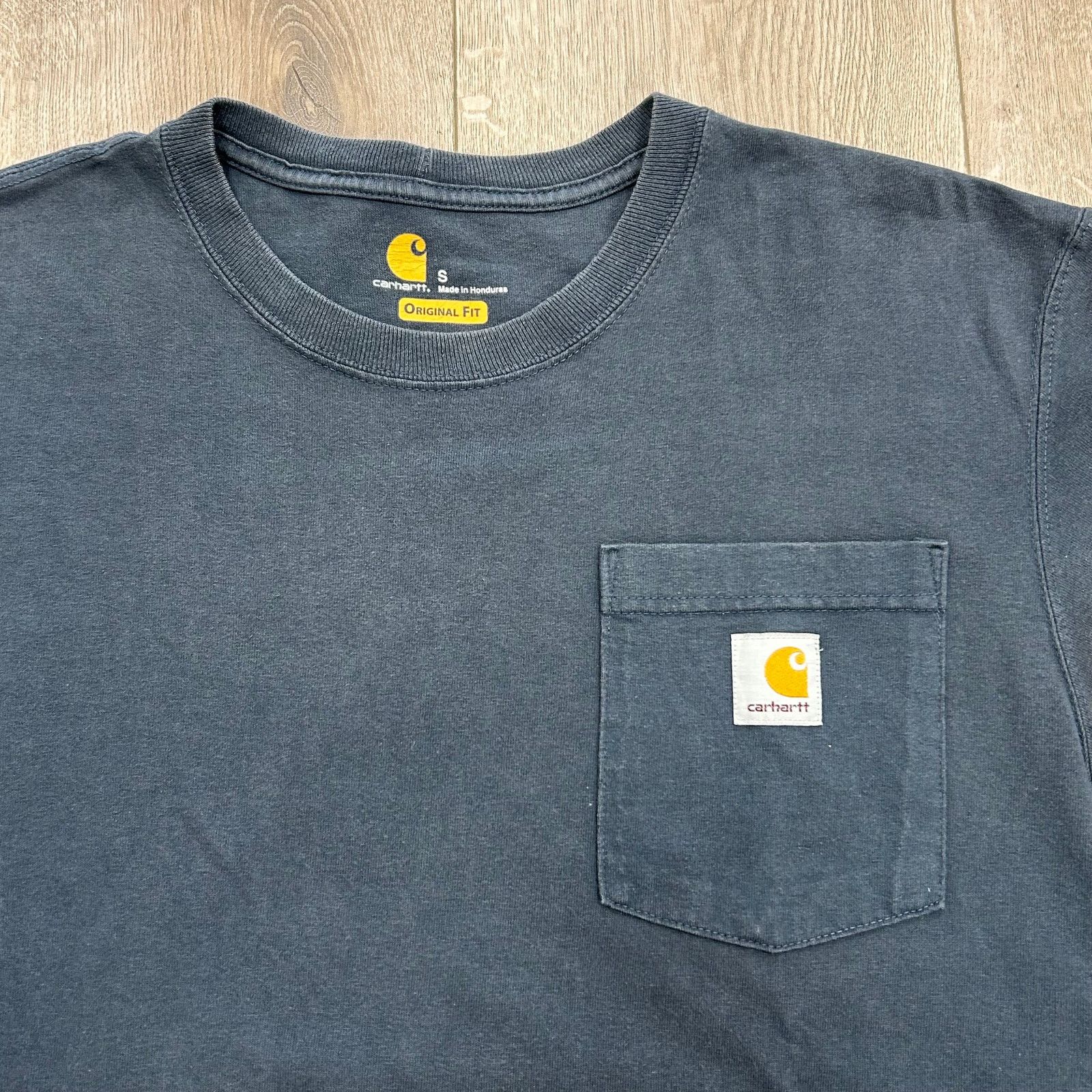 Carhartt Carhartt Original Fit Navy Pocket Tee T Shirt blue Small Size US S / EU 44-46 / 1 - 2 Thumbnail