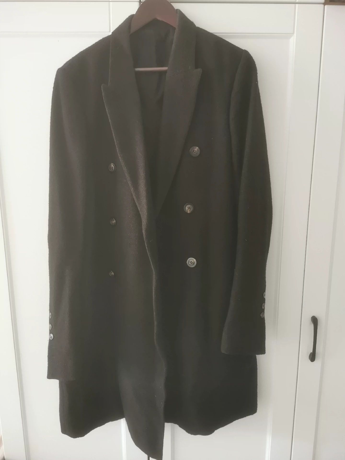 Rick Owens Rick owens wool linen coat - -DMC Size US L / EU 52-54 / 3 - 1 Thumbnail