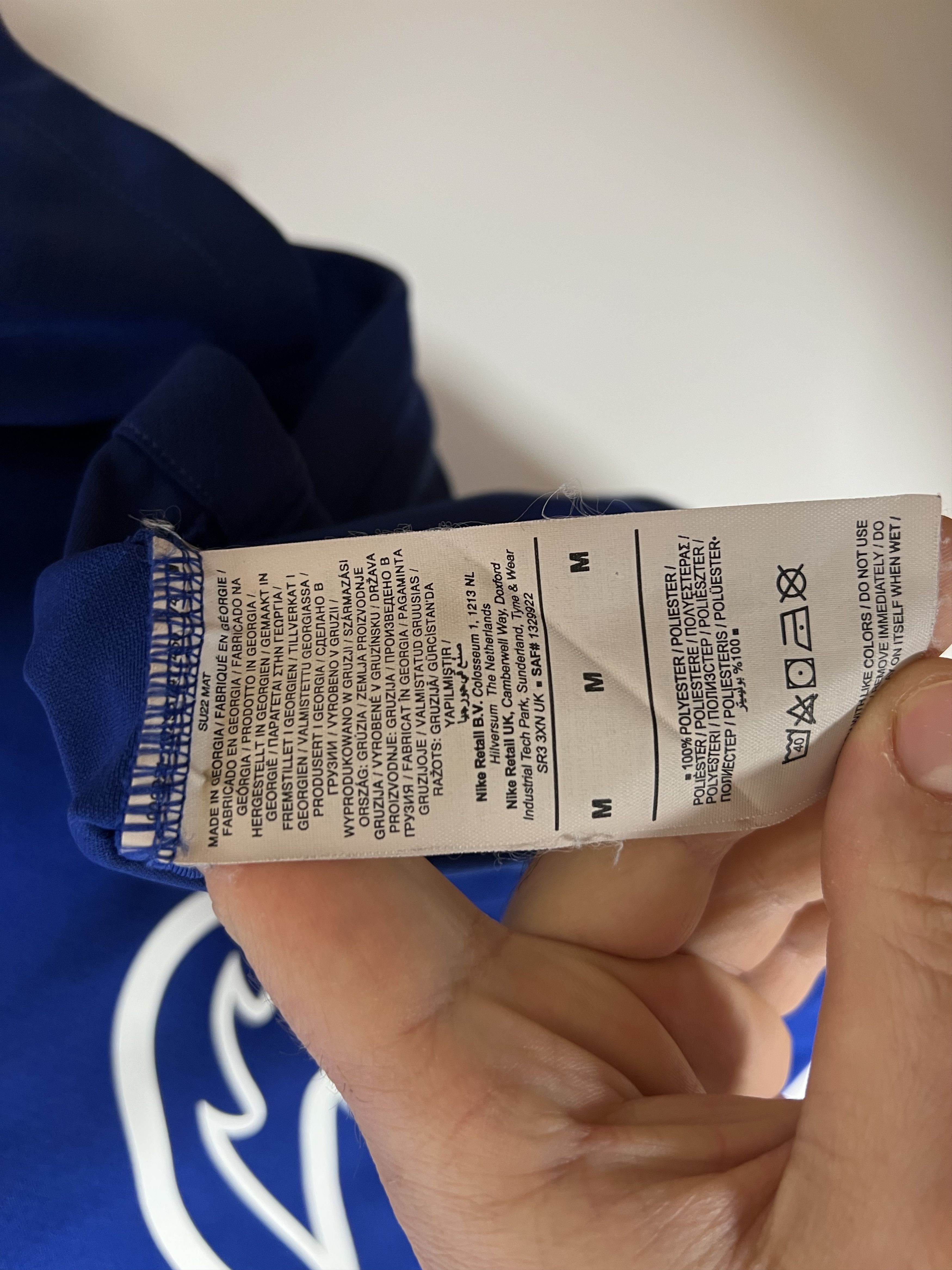 Nike CHELSEA 2022 2023 HOME FOOTBALL SHIRT SOCCER JERSEY NIKE Size US M / EU 48-50 / 2 - 6 Thumbnail