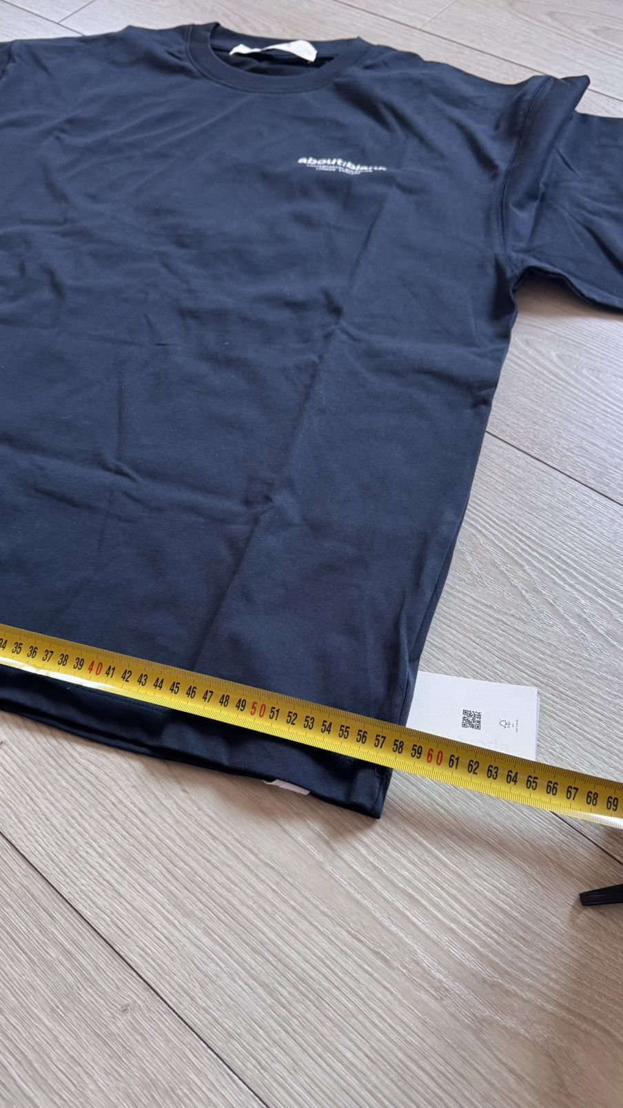About:Blank About:Blank White Logo Tee | Minimal Form & Statement Design Size US L / EU 52-54 / 3 - 7 Thumbnail