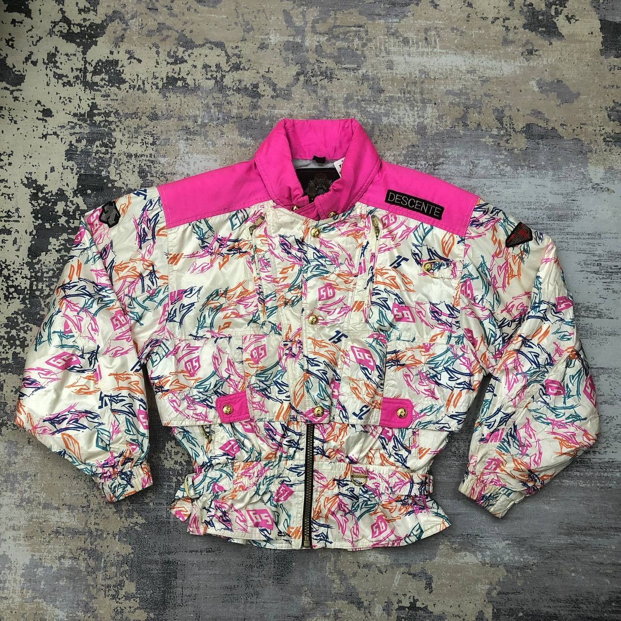 Descente × Japanese Brand Y118. JAPAN DESCENTE RACING EQUIPMENT WINTER JACKET Size US L / EU 52-54 / 3 - 2 Thumbnail