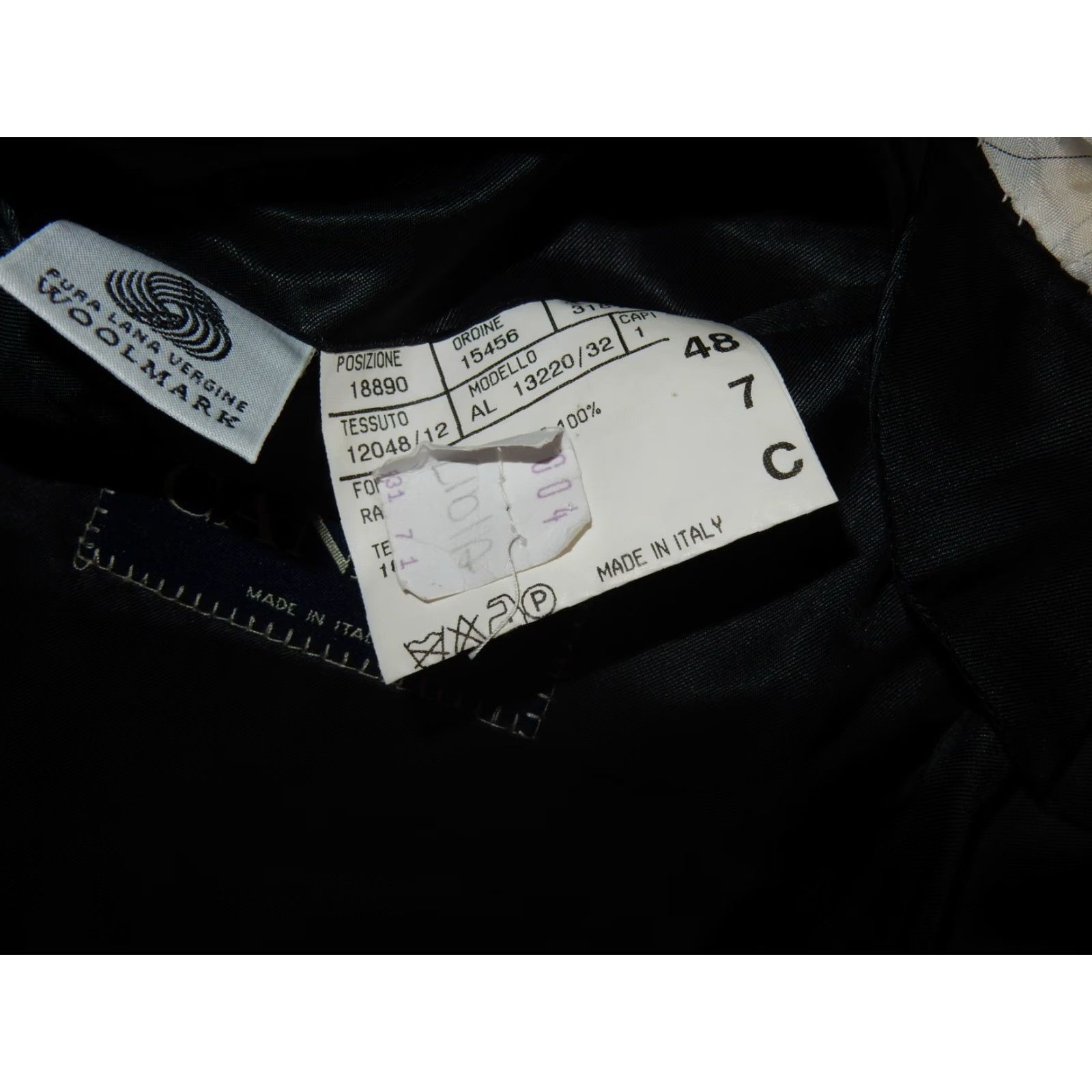 Canali VINTAGE Canali Blazer Sport Coat Jacket Size 48 Gray Wool Mens Size 48R - 6 Thumbnail