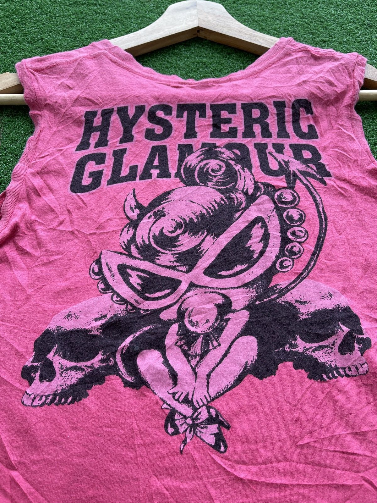 Hysteric Glamour × Japanese Brand VINTAGE HYSTERIC GLAMOUR MINI SIZE 140 TEE VERY RARE Size US XXS / EU 40 - 9 Thumbnail