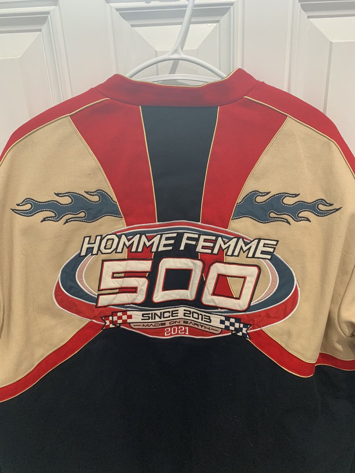 Homme + Femme La Homme Femme Racer Jacket Size US L / EU 52-54 / 3 - 4 Thumbnail