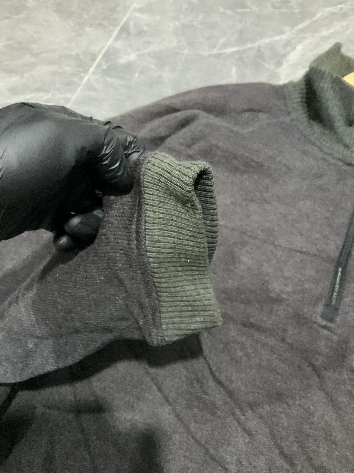 Japanese Brand × Lacoste × Vintage Vintage Thrashed Faded Lacoste Japan Brand Half Zip Fleece Size US XL / EU 56 / 4 - 6 Thumbnail